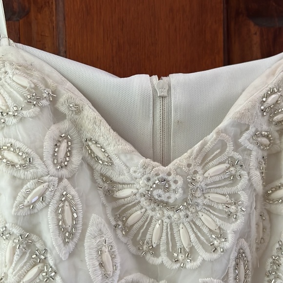 NWT Jcrew, strapless beaded wedding dress - Picture 7 of 11